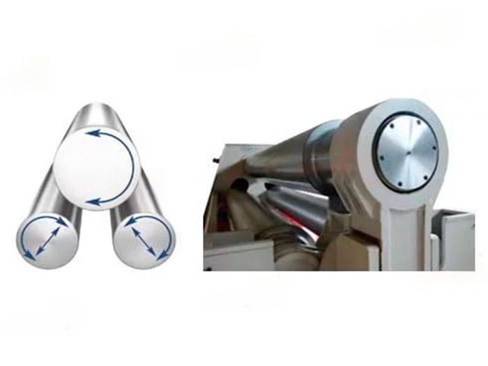Мощные трехвалковые гидравлические вальцы Bendmak CY3R-HHS 270-20/16 — фото 5