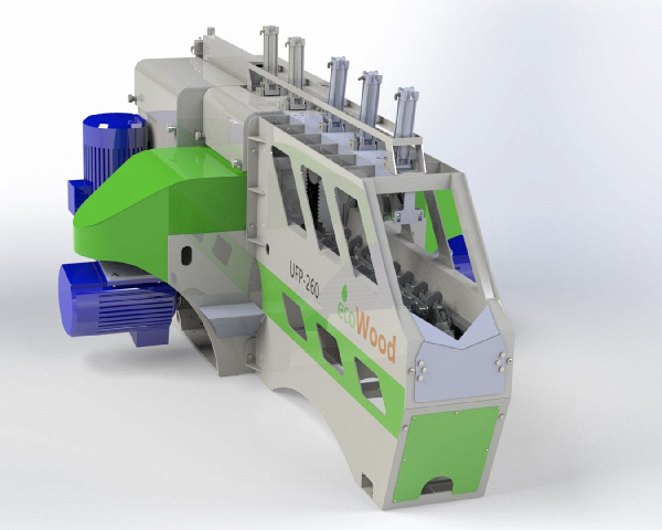 Фрезерно-пильный станок для тонкомера EcoWood UFP-260 UFP-260 — фото 3
