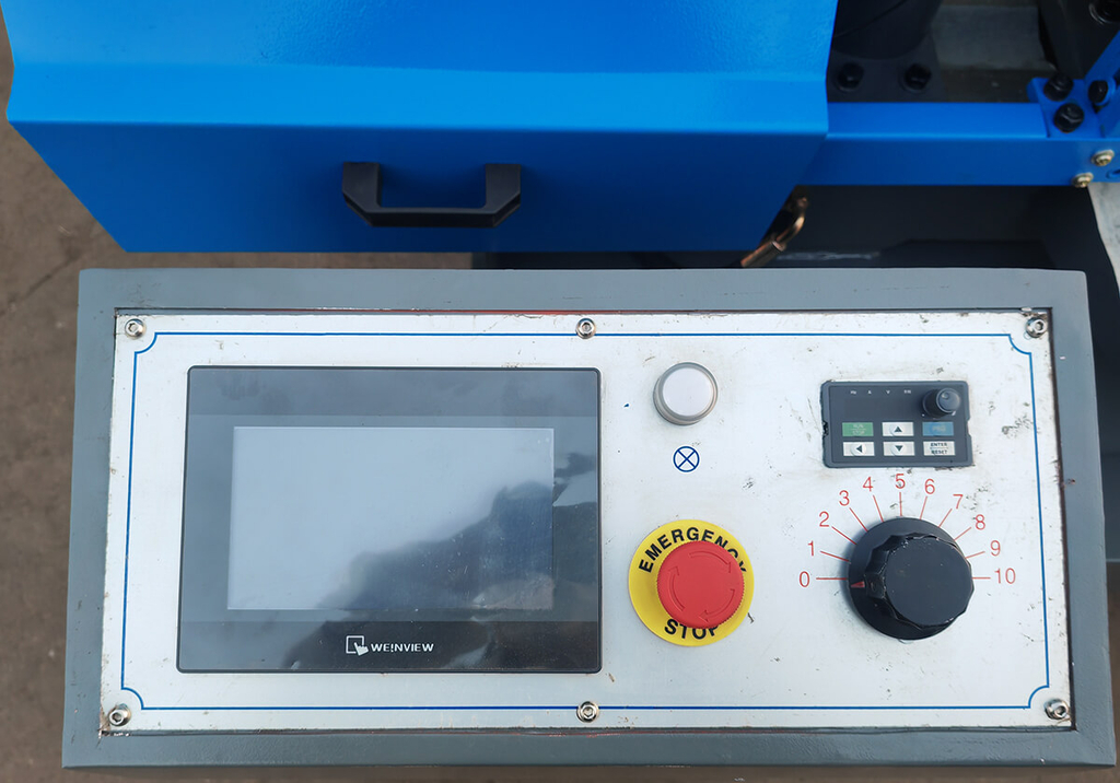 Автоматический колонный ленточнопильный станок MetalTec BS 300 ZA поворот до 60° — фото 5
