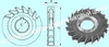 Фреза дисковая 3-х сторонняя 100х 6х32, Z=20 Р6М5 (cnic11001)