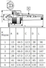 Центр Вращающийся  КМ-5 Н (А-1-5-Н) с обратным конусом (Саранск) (cnic40098)