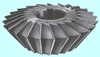 Фреза Двухугловая несимметричная  40х 6х16мм, 65°(50°+15°) Р6М5 Z=18 (cnic68103)