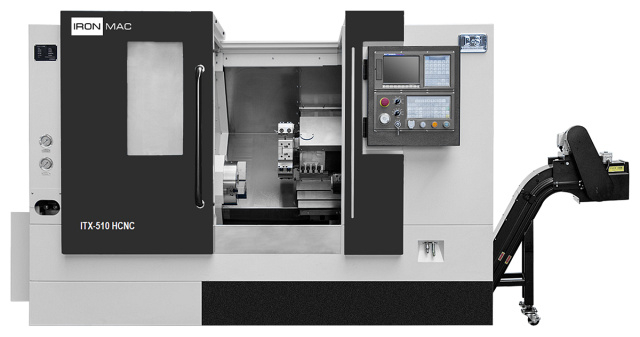 Токарные станки с наклонной станиной с ЧПУ IRONMAC ITX-408 HCNC и ITX-510 HCNC — фото 2