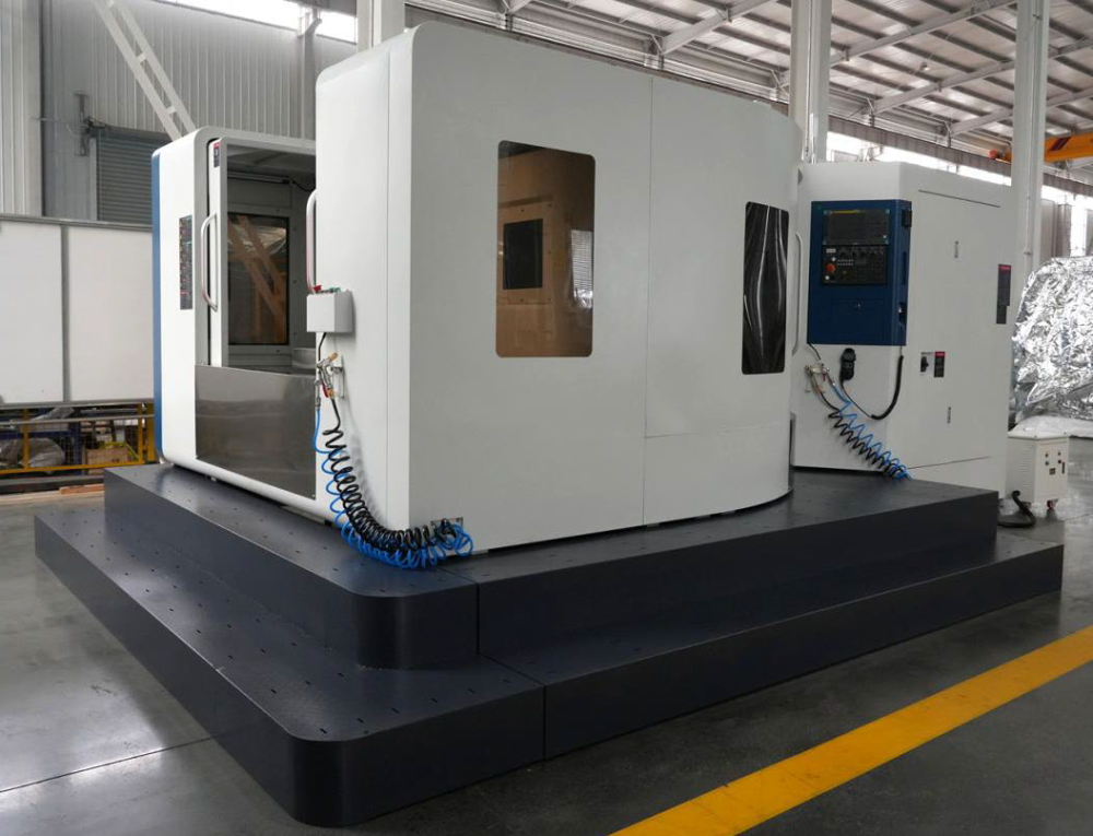 Горизонтально-фрезерный 2-х паллетный станок MetalCraft HMC500 c ЧПУ Fanuc — фото 2