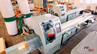 Автоматический торцовочный станок Saifan SF6045 (4 метра) с толкателем — фото 7