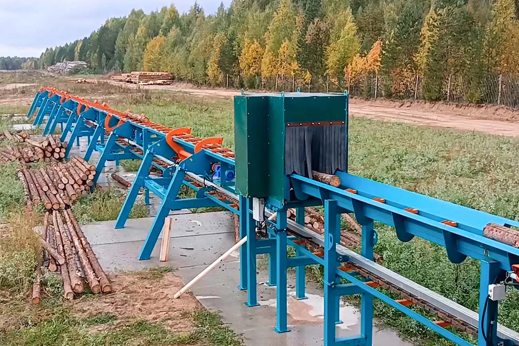 Линия сортировки с раскряжевкой бревна LSR 1250 — фото 15
