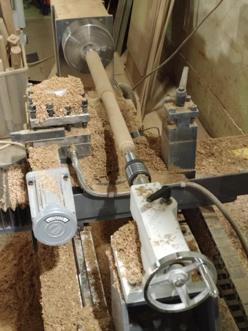 Токарный станок с ЧПУ с автоматической сменой инструмента ECOWOOD 12D2 — фото 13