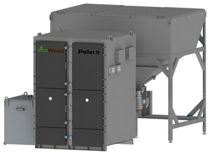 Котел пеллетный с двумя шнеками EcoWood 200 R