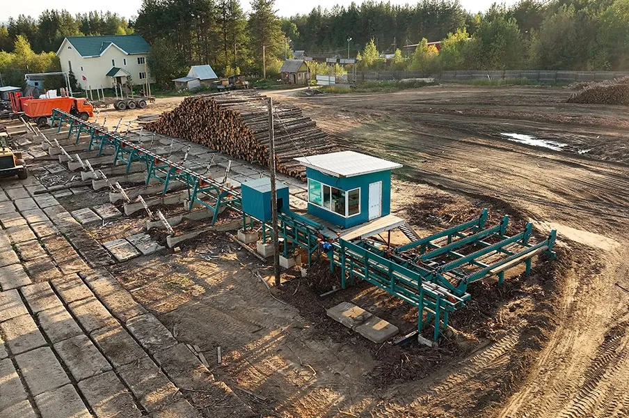 Линия сортировки бревна Cronver LSB 300 — фото 12
