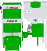 Котел пеллетный с двумя шнеками EcoWood Pellet 150 M — миниатюра 2