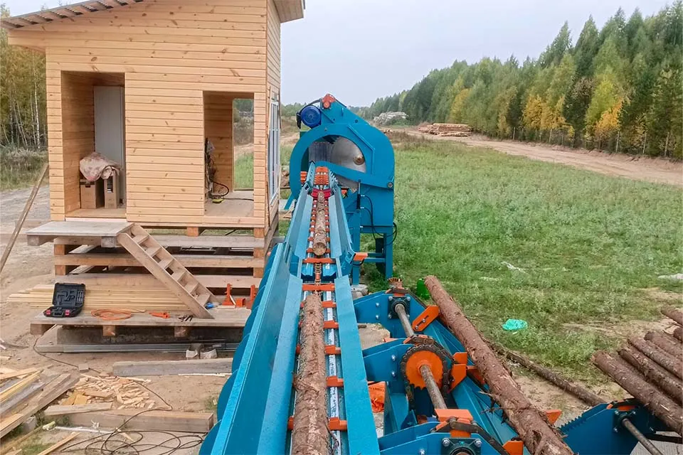 Дровокольно-сортировочная линия Cronver DRS 1250 — фото 7