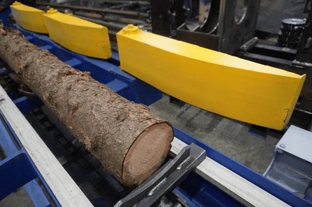 Линия раскряжевки бревен на базе торцовки EcoWood LCC-1100 — фото 13