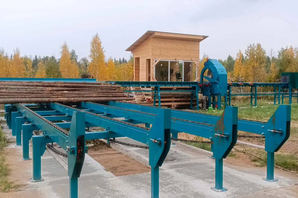 Линия сортировки с раскряжевкой бревна LSR 1250 — фото 13